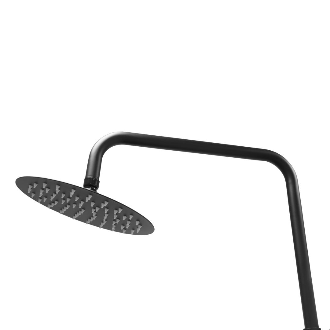 Смеситель/душа стационарный ГЕККО L04H Black