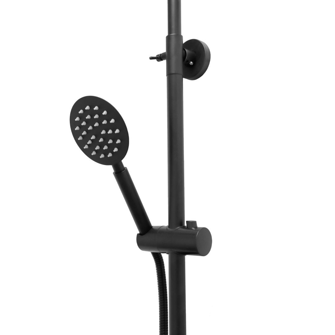 Смеситель/душа стационарный ГЕККО L04H Black